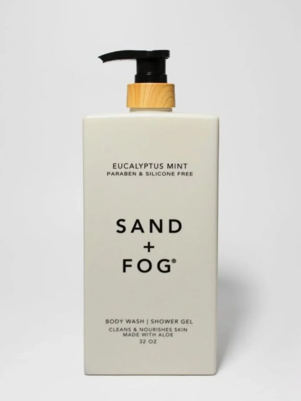 Sand + Fog Eucalyptus Mint Body Wash Shower Gel With Aloe UNOPENED 32 oz